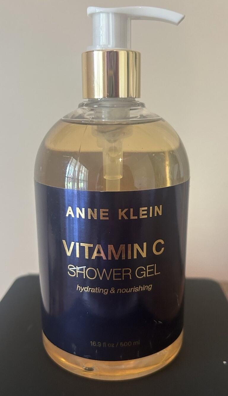Anne Klein Vitamin C Shower Gel Hydrating And Nourishing 16.9oz 500ml